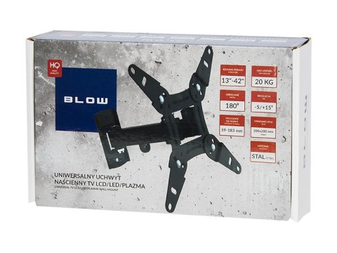 76-853# Uchwyt tv lcd hq 13"-42" typ x z przegubem Blow