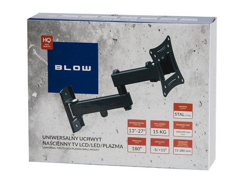 76-855# Uchwyt tv lcd hq 10"-27" typ x z przegubem Blow