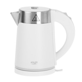 AD 1372 white Czajnik metalowy 0,6l ADLER