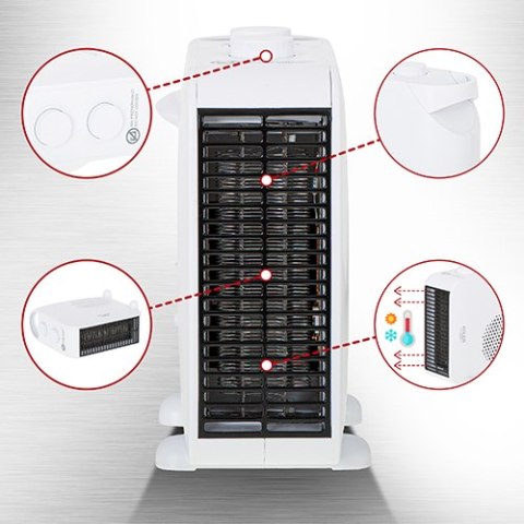 AD 7725 white Termowentylator ADLER