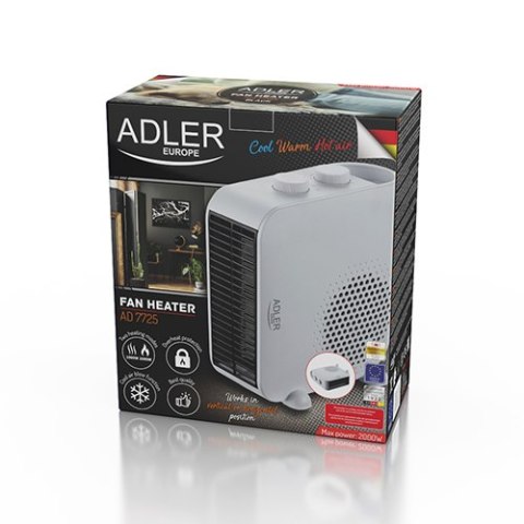 AD 7725 white Termowentylator ADLER