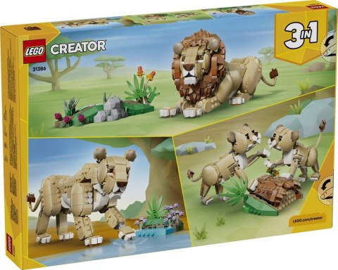 31386 | Dzikie Zwierzęta: Dumny Lew LEGO
