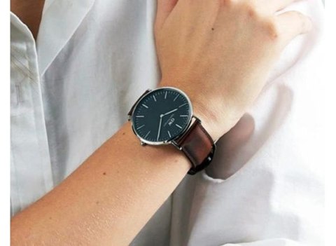 Daniel Wellington ZEGAREK DAMSKI DANIEL WELLINGTON Classic Black Sheffield Lady DW00100131 (zw508d)