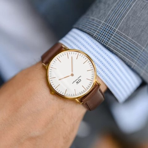 Daniel Wellington ZEGAREK MĘSKI DANIEL WELLINGTON Classic Sheffield DW00100009 + BOX