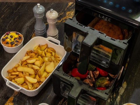 Frytkownica beztłuszczowa LAFE Dual Fry 10 L LAFE