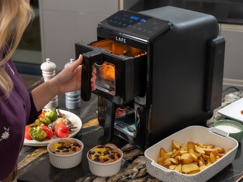 Frytkownica beztłuszczowa LAFE Dual Fry 10 L LAFE