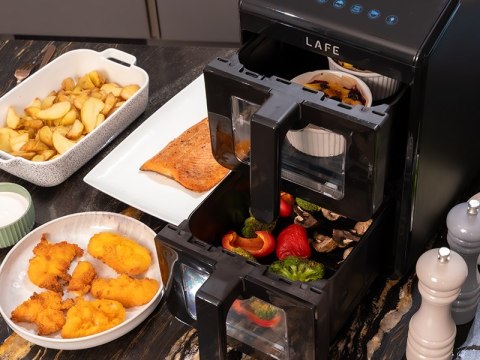 Frytkownica beztłuszczowa LAFE Dual Fry 10 L LAFE