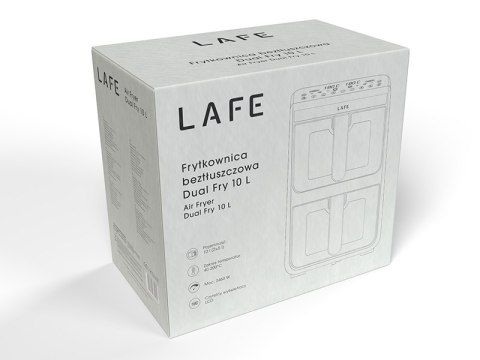 Frytkownica beztłuszczowa LAFE Dual Fry 10 L LAFE