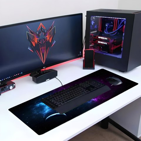 Gamingowa podkładka pod mysz na biurko xxl 80x40 RTO