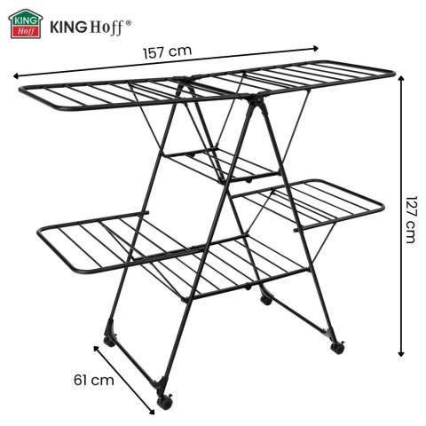 Suszarka na pranie, kinghoff kh-2046 KINGHoff