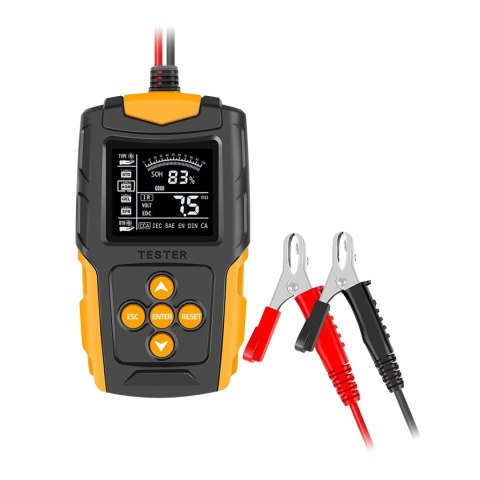 Cyfrowy tester akumulatorów 12/24V E6150 EUROKOMP