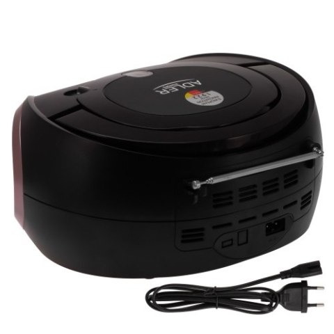 AD 1181 black copper Radio boombox cd-mp3 | usb | fm radio | aux | gniazdo słuchawkowe ADLER