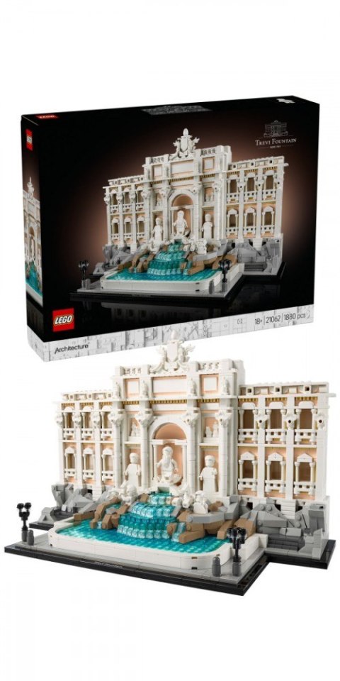 Klocki architecture 21062 fontanna di trevi LEGO