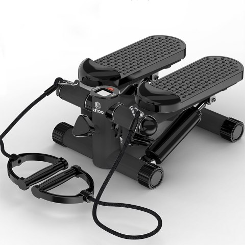 Stepper steper prosty z linkami do ćwiczeń regulacja fitness licznik lcd - s242-1 RTO