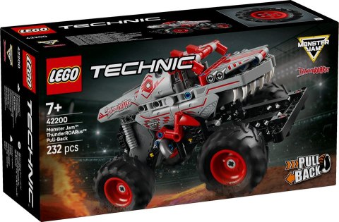 42200 | Monster Jam™ ThunderROARus™ z napędem typu pull - back LEGO