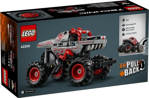 42200 | Monster Jam™ ThunderROARus™ z napędem typu pull - back LEGO