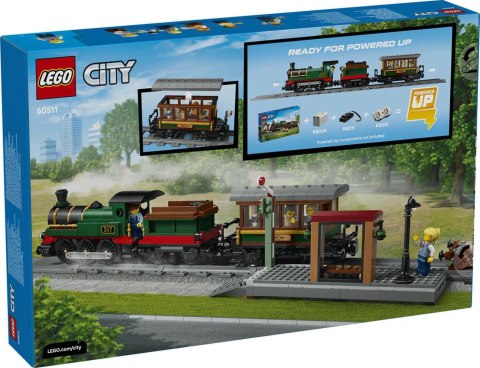 60511 | Retro Pociąg z Lokomotywą Parową LEGO