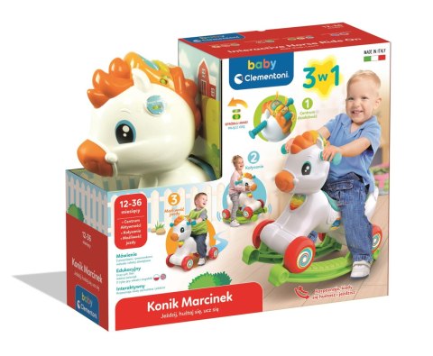 Interaktywny Konik Marcinek | Baby Clementoni Clementoni