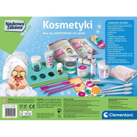 Kosmetyki | Naukowa zabawa Clementoni