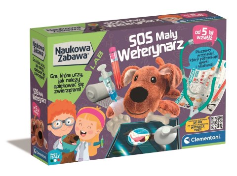S.O.S Mały Weterynarz | Naukowa zabawa Clementoni