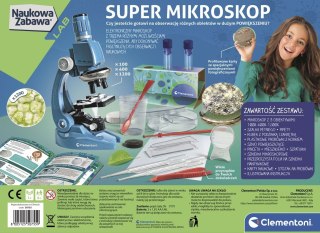 Super Mikroskop | Naukowa zabawa Clementoni