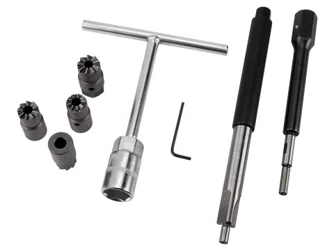 Frezy do czyszczenia gniazd wtryskiwaczy - zestaw 17 szt. NEO TOOLS