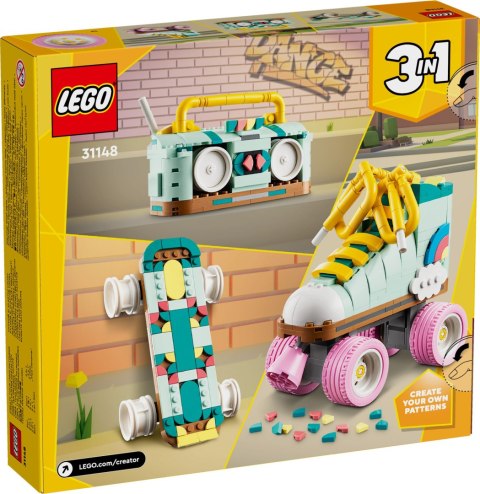 31148 | Wrotka w stylu retro LEGO