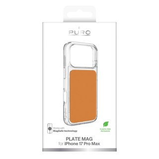 Etui pokrowiec na iPhone 17 Pro Max Plate Mag MagSafe - pomarańczowy