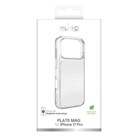 Etui pokrowiec na iPhone 17 Pro Plate Mag MagSafe - biały