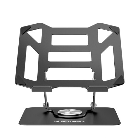 Podstawka chłodząca obrotowa 360 pod laptop tablet - czarna
