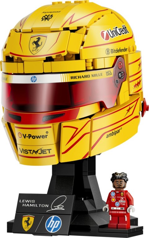 43022 | Kask Lewisa Hamiltona Scuderia Ferrari HP LEGO
