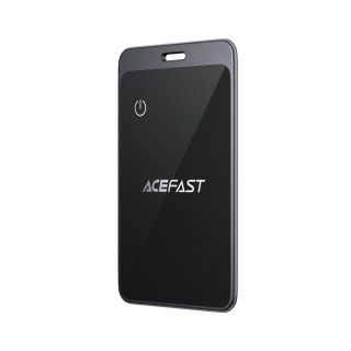 Lokalizator Bluetooth w formie karty kompatybilny z Apple Find My - szary
