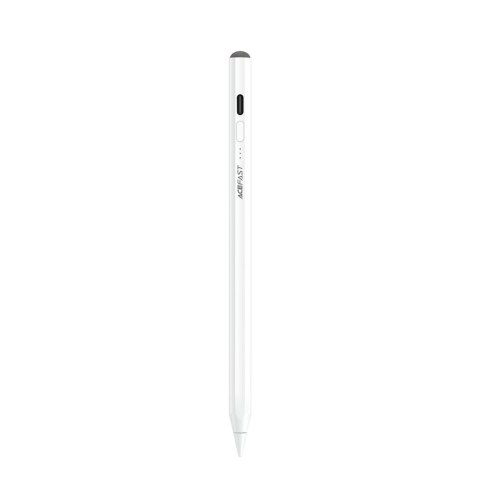 Rysik stylus pojemnościowy do iPad z 2 końcówkami V2 - biały
