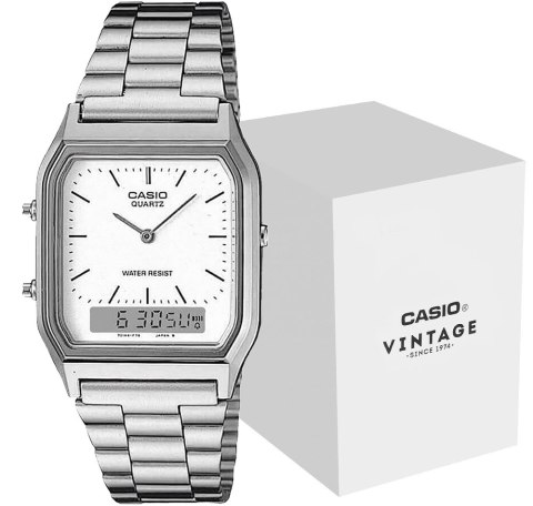 CASIO Zegarek Damski CASIO AQ-230A-7DMQYES + BOX