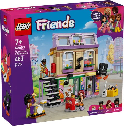 42653 | Sklep Muzyczny i Mieszkanie LEGO