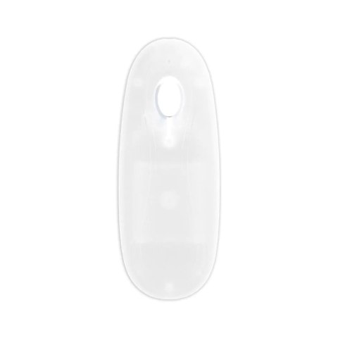 Wibrator realistyczny RealRock LED przezroczysty 19.5 cm