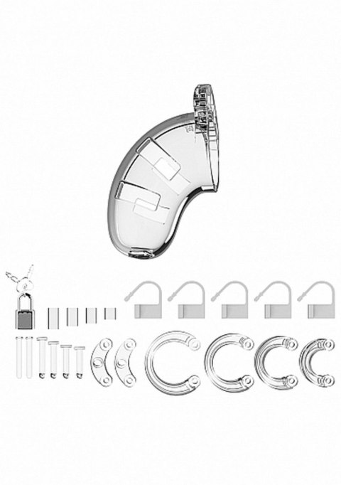 Klatka cnoty ManCage Model 01 przezroczysta 3.5"