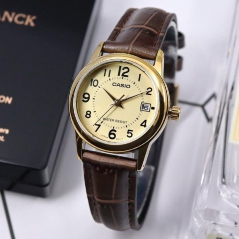 Casio ZEGAREK DAMSKI CASIO LTP-V002GL-9BUDF (zd584e) + BOX