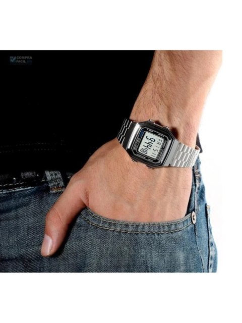 Casio ZEGAREK MĘSKI CASIO A178WA-1A (zd082a) + BOX