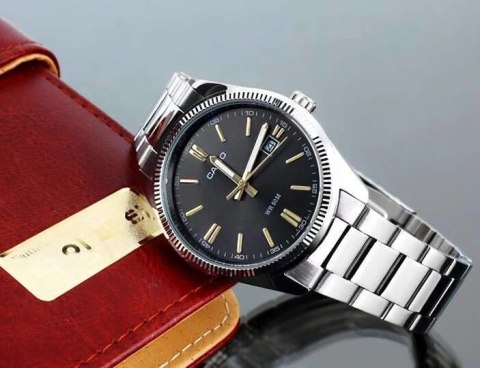 Casio ZEGAREK MĘSKI CASIO MTP-1302D-1A2 (zd072b) + BOX