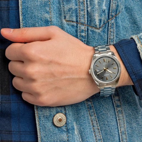 Casio ZEGAREK MĘSKI CASIO MTP-1302D-1A2 (zd072b) + BOX