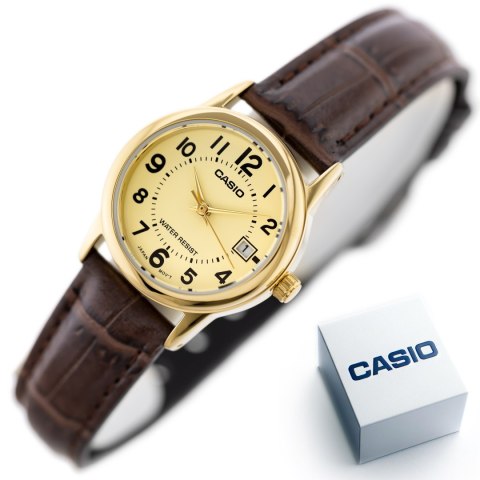Casio ZEGAREK DAMSKI CASIO LTP-V002GL-9BUDF (zd584e) + BOX