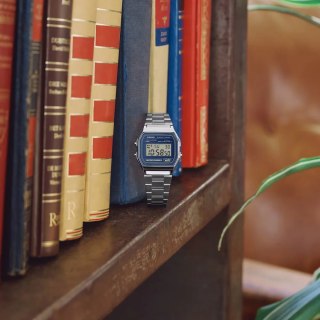 Casio ZEGAREK MĘSKI CASIO A158WEA-2DF (zd093c) - KLASYKA + BOX