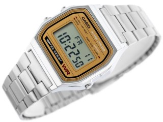 Casio ZEGAREK MĘSKI CASIO A158WEA-9 (zd093b) - KLASYKA + BOX