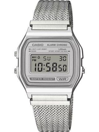 Casio ZEGAREK MĘSKI CASIO A158WEM-7DF (zd093e) - KLASYKA + BOX