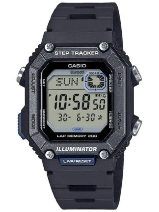 Casio ZEGAREK MĘSKI CASIO Digital Moonphase WS-B1000-1AVDF + BOX
