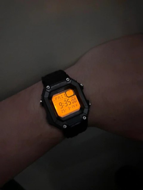 Casio ZEGAREK MĘSKI CASIO Digital Moonphase WS-B1000-1AVDF + BOX