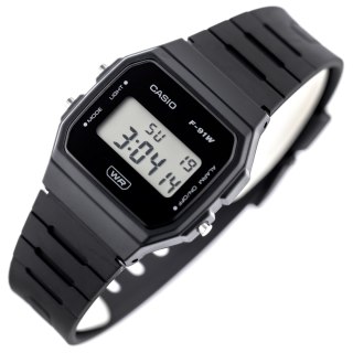 Casio ZEGAREK MĘSKI CASIO F-91WB-1ADF + BOX