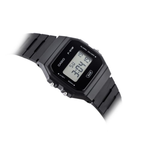 Casio ZEGAREK MĘSKI CASIO F-91WB-1ADF + BOX