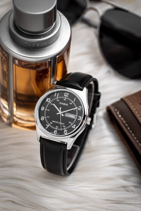Casio ZEGAREK MĘSKI CASIO MTP-V006L-1B2 (zd210c) + BOX